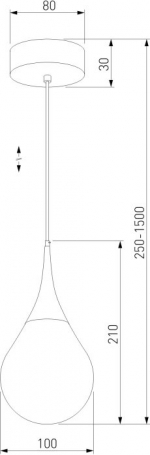 Настольная лампа (06546) Uniel TLD-507 White/LED/550Lm/5000K