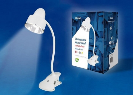 Настольная лампа (UL-00004139) Uniel TLD-557 Beige/LED/350Lm/5500K/Dimmer