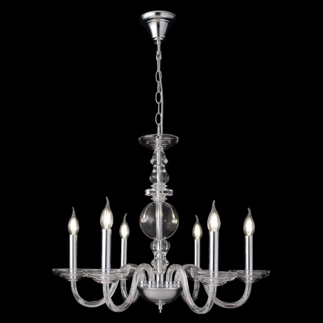 Подвесная люстра Crystal Lux ARABESQUE SP6 CHROME Подвесная люстра Crystal Lux ARABESQUE SP6 CHROME