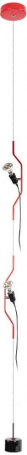 Потолочная люстра Imex 0889 MD.0889-3-S BK+CH