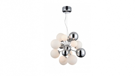 Подвесная люстра Lumina Deco Galaksida LDP 8565-10/16 CHR+GY