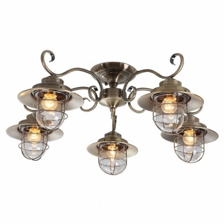 Потолочная люстра Arte Lamp Lanterna A4579PL-5AB