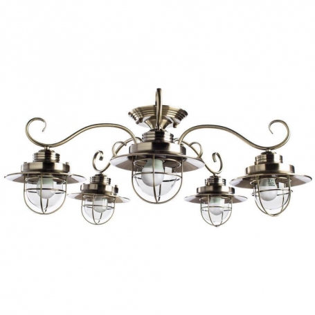 Потолочная люстра Arte Lamp Lanterna A4579PL-5AB