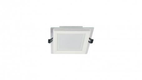 Встраиваемый светодиодный светильник Lumina Deco Beneto LDC 8097-SQ-GL-12WSMD-D160 WT
