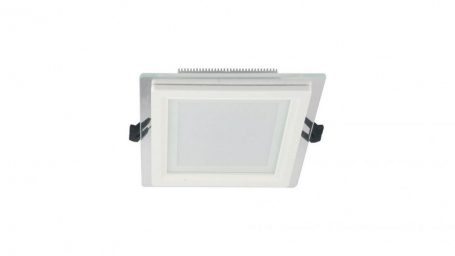 Встраиваемый светодиодный светильник Lumina Deco Beneto LDC 8097-SQ-GL-18WSMD-D200 WT