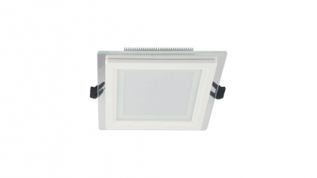 Встраиваемый светодиодный светильник Lumina Deco Beneto LDC 8097-SQ-GL-18WSMD-D200 WT