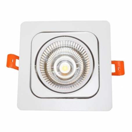 Встраиваемый светодиодный светильник Lumina Deco Fostis LDC 8065-SS-10WCOB-L120*W120 WT