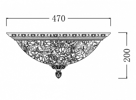 Потолочный светильник Lumina Deco Flixton LDC 8053-A SS-D85*H115 Cofee