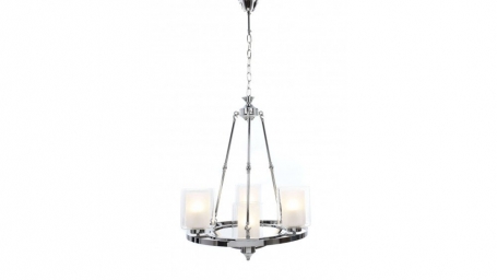 Подвесная люстра Lumina Deco Santini LDP 1220-4 CHR+WT