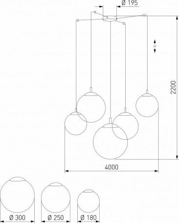 Подвесная люстра MW-Light Консуэлло 15 614013706