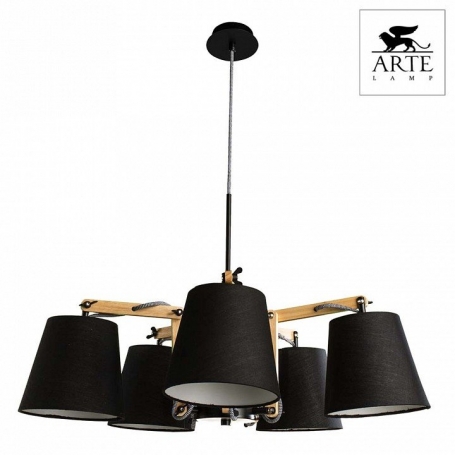 Подвесная люстра Arte Lamp Pinocchio A5700LM-5BK