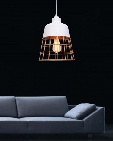 Подвесной светильник Lumina Deco Bagsy LDP 7933 WT