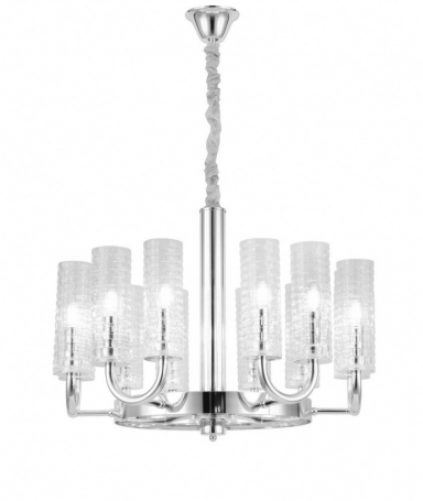 Подвесная люстра Lumina Deco Donatti LDP 8011-12 CHR