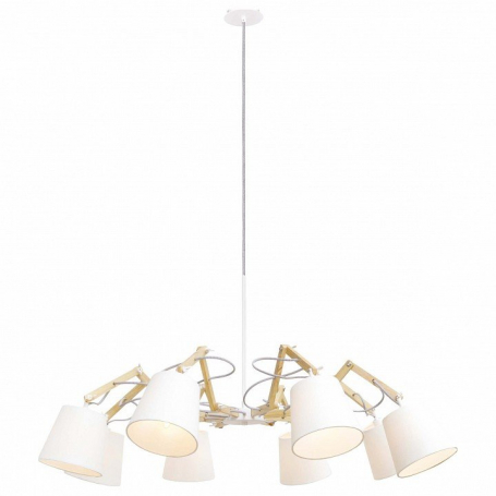 Подвесная люстра Arte Lamp Pinocchio A5700LM-8WH