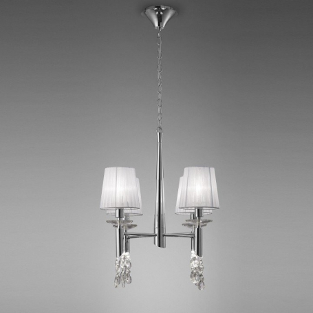 Подвесная люстра Mantra Tiffany Chrome 3852