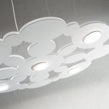 Подвесной светильник Ideal Lux Toronto SP5 Bianco Подвесной светильник Ideal Lux Toronto SP5 Bianco