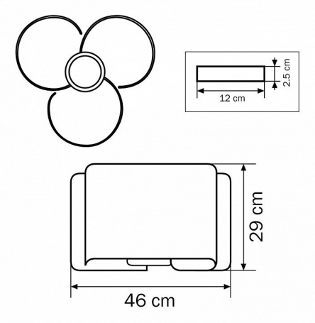 Подвесная люстра Ambrella light Traditional TR5060