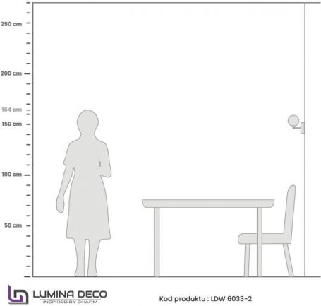 Бра Lumina Deco Marsiada LDW 6033-2 MD