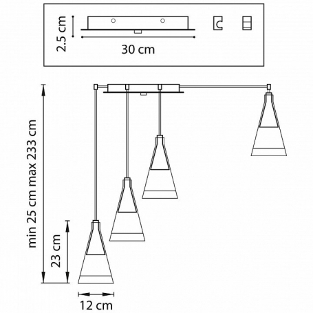 Бра Omnilux Nureci OML-74901-01