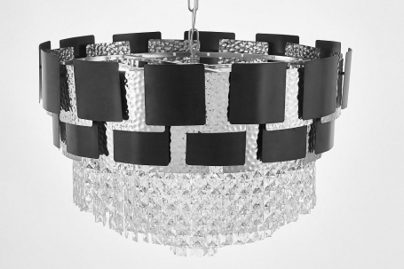 Подвесная люстра Molina LDP 7045-600 BK+CHR