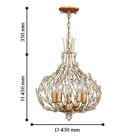 Подвесная люстра ST Luce Lateria SL362.103.03