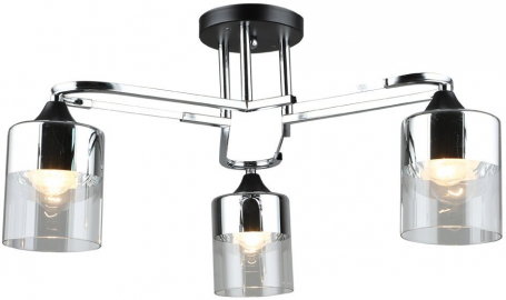 Потолочная люстра Seven Fires Vizer WD3618/3C-BK-CR-CL