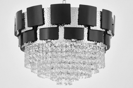 Подвесная люстра Molina LDP 7045-600 BK+CHR