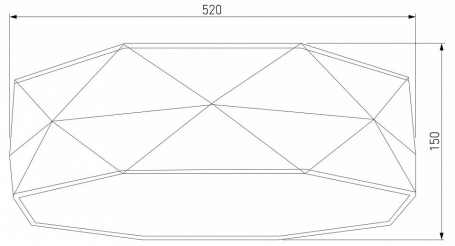 Потолочная люстра Ambrella light TRADITIONAL TR9529