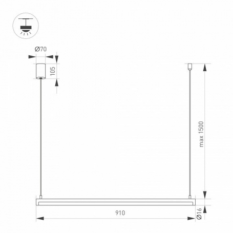 Потолочная люстра Lumion Rotondum 3504/5C