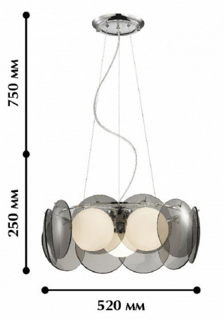 Подвесной светильник Favourite Megapolis 1131-3P