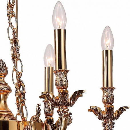 Подвесная люстра Lucia Tucci Firenze 1781.6.2 Antique Gold