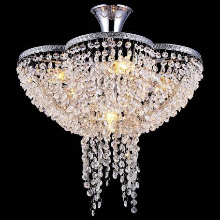 Потолочная люстра Natali Kovaltseva Imperiale IMPERIALE 11425/5+1C CHROME