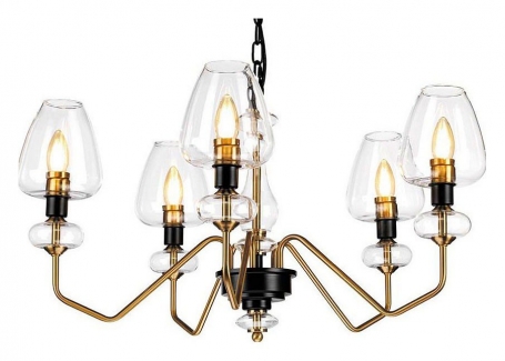 Подвесная люстра Elstead Lighting Armand DL-ARMAND5-AB