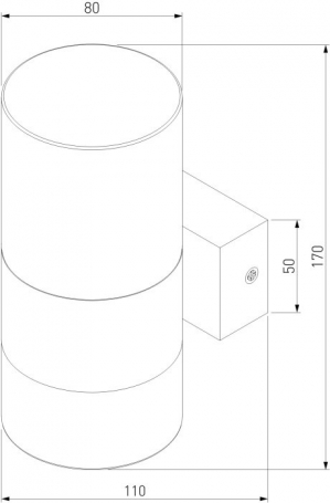 Настенный светильник Eurosvet Watford 40021/1 LED