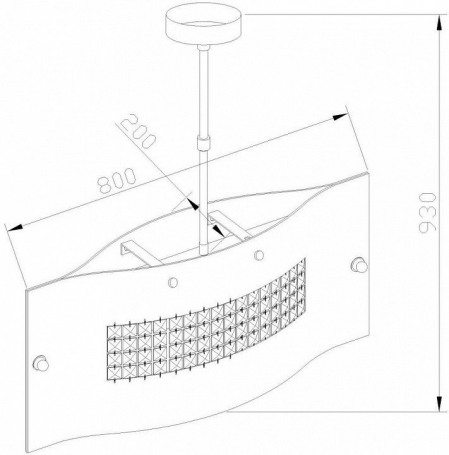 Подвесная люстра MW-Light Аврора 3 371011605