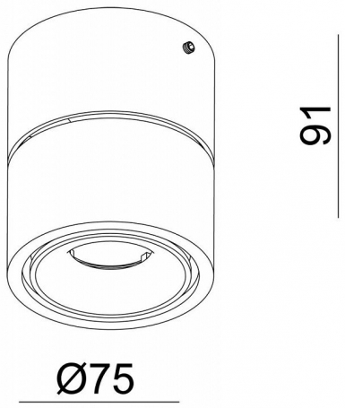 Встраиваемый светильник Ambrella light Techno Spot Standard Tech TN102451