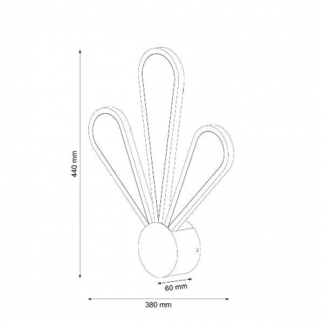 Бра Lucia Tucci Miracoli W200.3 LED