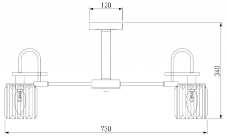 Настенный светильник DesignLed GW GW-6720-5-WH-NW