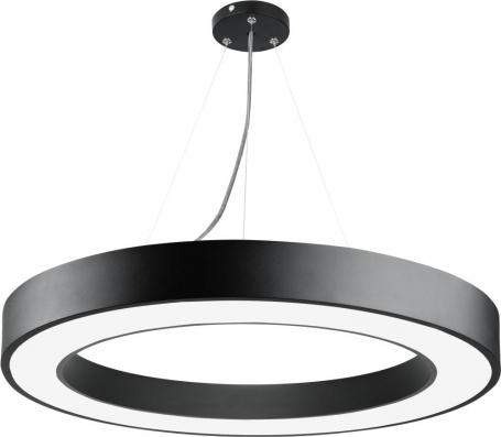 Подвесной светодиодный светильник Geometria ЭРА Ring SPO-134-B-40K-056 56Вт 4000К черный Б0050565