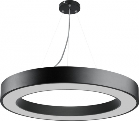 Подвесной светодиодный светильник Geometria ЭРА Ring SPO-134-B-40K-056 56Вт 4000К черный Б0050565