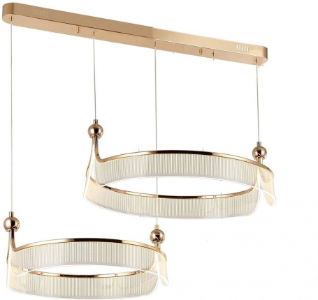Подвесная светодиодная люстра Kink Light Риваль 08045-80+60,37
