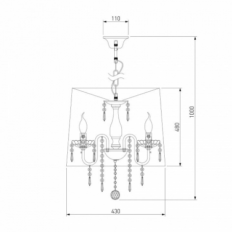 Потолочный светильник Deko-Light Sculptoris 60 348105