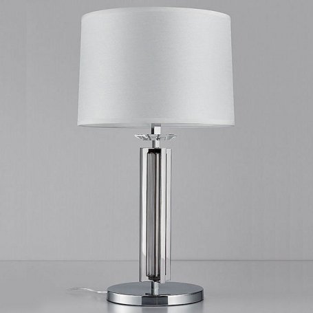 Интерьерная настольная лампа Newport 4400 4401/T chrome без абажура