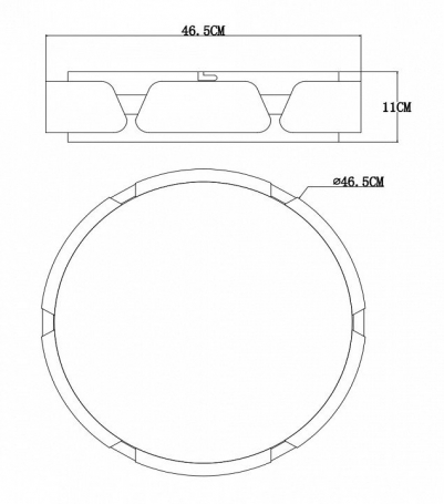 Подвесная люстра Omnilux Sanremo OML-70703-08