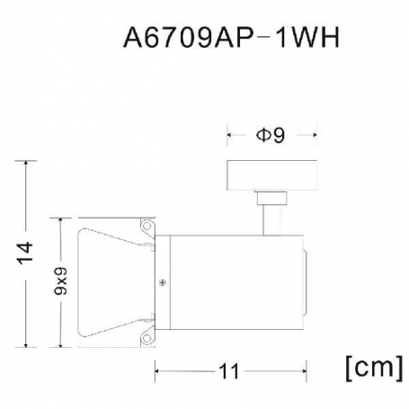 Потолочный светильник Arte Lamp Track Lights A6709AP-1WH