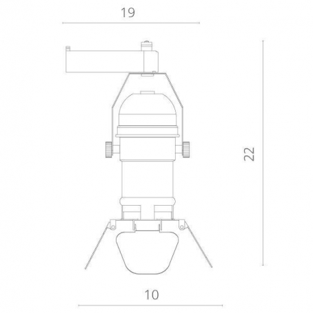 Потолочный светильник Arte Lamp Track Lights A5319PL-1WH