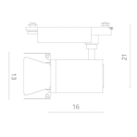 Потолочный светильник Arte Lamp Track Lights A6730PL-1WH