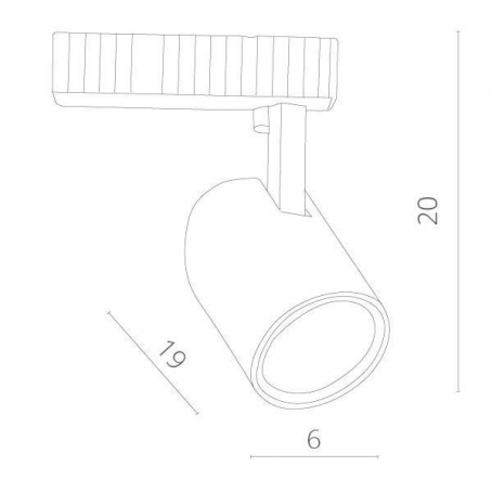 Потолочный светильник Arte Lamp Track Lights A3607PL-1BK