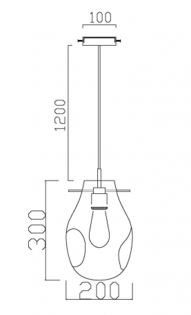 Подвесной светильник Vele Luce Alba VL1651P01