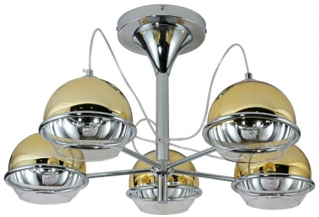 Потолочная люстра Lumina Deco Veroni LDC 1029-5 GD